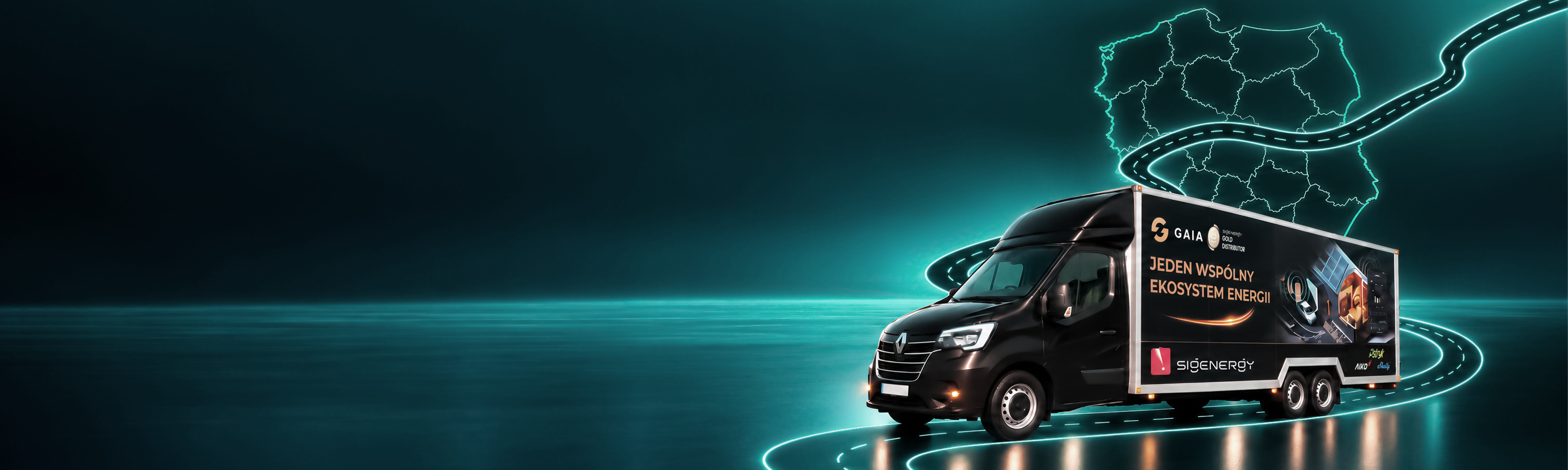 Mobilny showroom GAIA na trasie Roadshow 2026